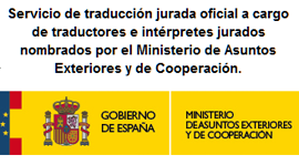 Le enviamos la traducción jurada de italiano a su domicilio en Cucalón